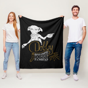 Harry Potter Dobby hat keinen Master Fleecedecke