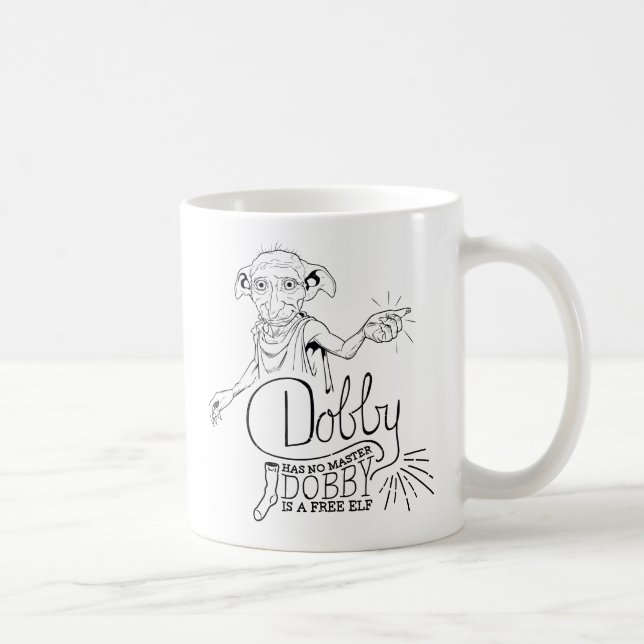 Harry Potter | Dobby hat keinen Master Kaffeetasse (Rechts)