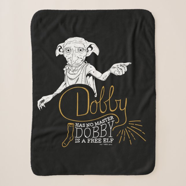 Harry Potter | Dobby hat keinen Master Sherpadecke (Vorderseite)