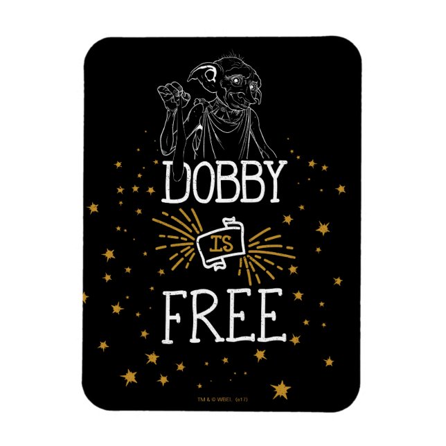Harry Potter | Dobby ist kostenlos Magnet (Vertikal)