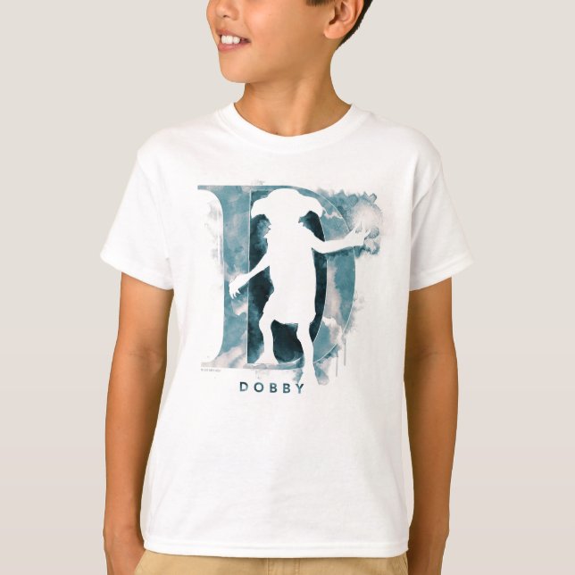 Harry Potter | Dobby-Zeichen Wasserfarbe T-Shirt (Vorderseite)