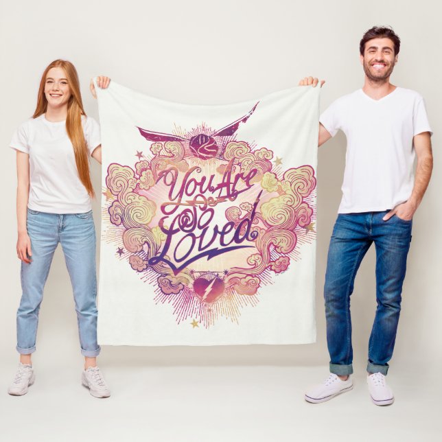 Harry Potter | Du bist so geliebt Fleecedecke (Beispiel)