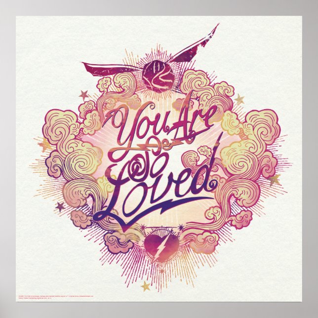 Harry Potter | Du bist so geliebt Poster (Vorne)