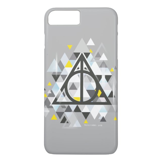 Harry Potter Geometric | Deathly Hallows Symbol Case-Mate iPhone Hülle (Rückseite)