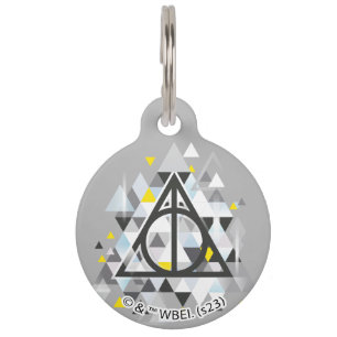Harry Potter Geometric   Deathly Hallows Symbol Haustiermarke