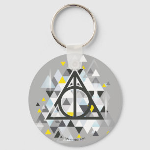 Harry Potter   Geometrisches Symbol der Todesrelik Schlüsselanhänger