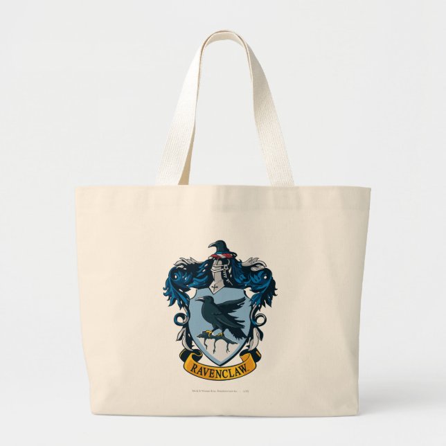 Harry Potter | Gothic Ravenclaw Wappen Jumbo Stoffbeutel (Vorne)