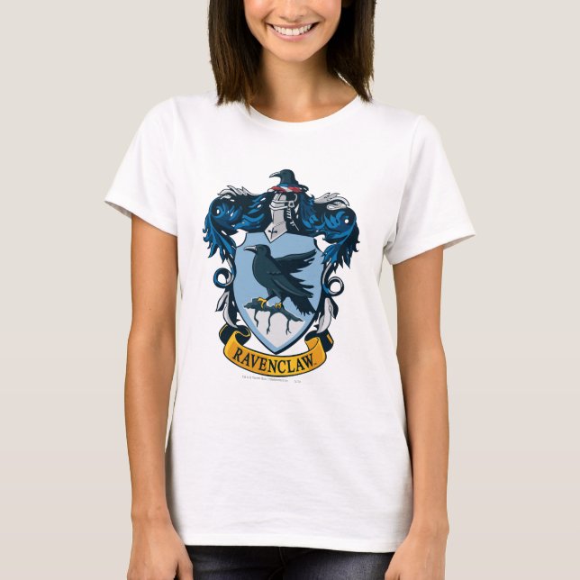 Harry Potter | Gothic Ravenclaw Wappen T-Shirt (Vorderseite)