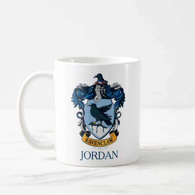Harry Potter  | Gotischer Ravenclaw-Wappen Kaffeetasse (Links)