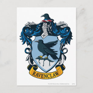 Harry Potter Gotisches Wappen von Ravenclaw Postkarte