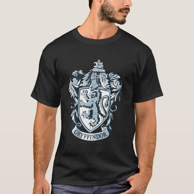 Harry Potter | Gryffindor Crest Blue T-Shirt (Vorderseite)