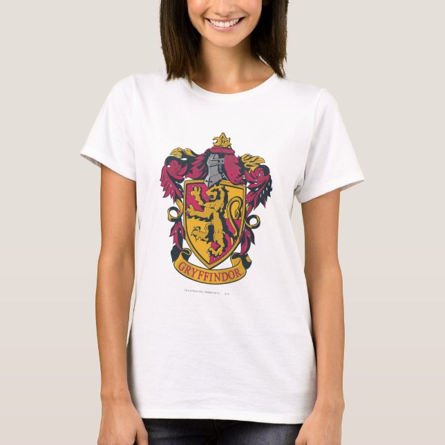 Harry Potter | Gryffindor Crest Gold and Red T-Shirt (Vorderseite)