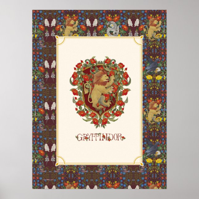HARRY POTTER™ | GRYFFINDOR™ Crest Poster (Vorne)