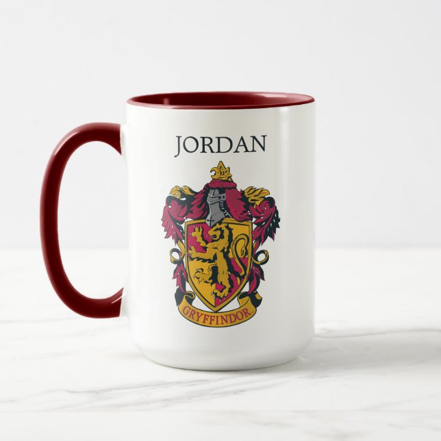 Harry Potter | Gryffindor House | Name hinzufügen Tasse (Links)