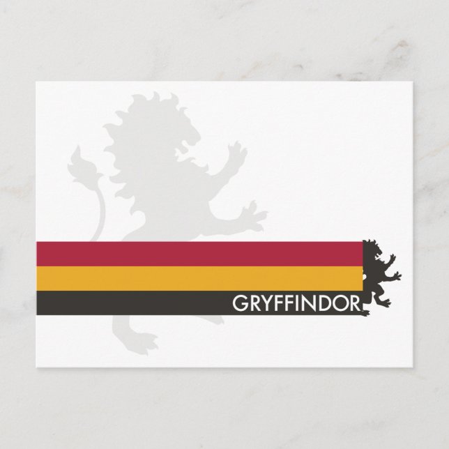 Harry Potter | Gryffindor House Pride Graphic Postkarte (Vorderseite)