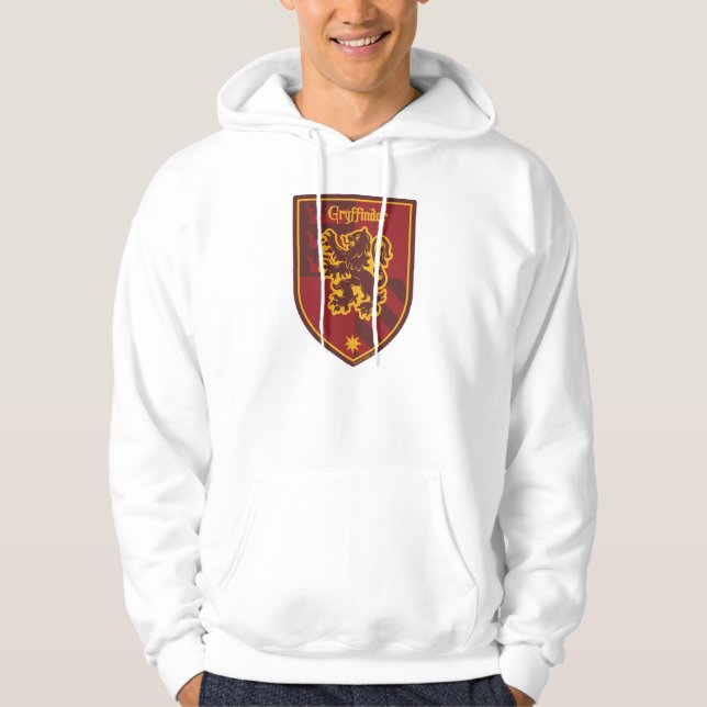 Harry Potter | Gryffindor House Pride Wappen Hoodie (Vorderseite)