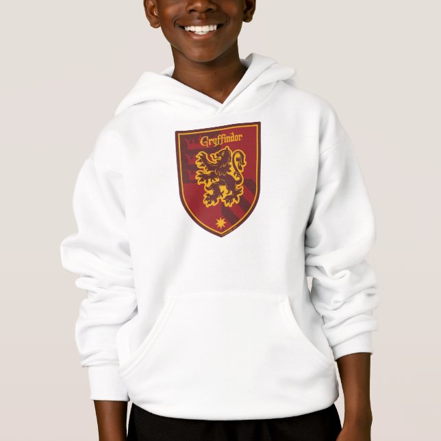 Harry Potter | Gryffindor House Pride Wappen Hoodie (Vorderseite)