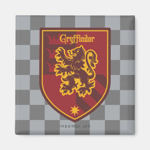 Harry Potter   Gryffindor House Pride Wappen Magnet