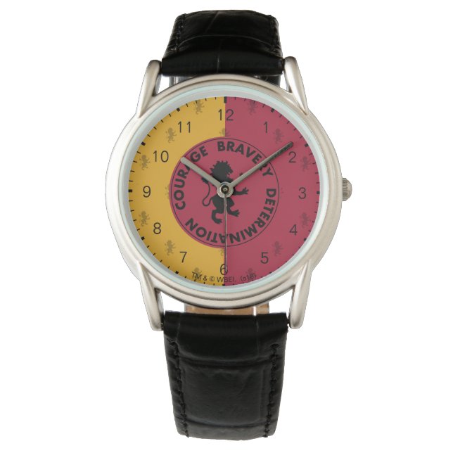 Harry Potter | GRYFFINDOR™ House Traits Graphic Armbanduhr (Vorderseite)