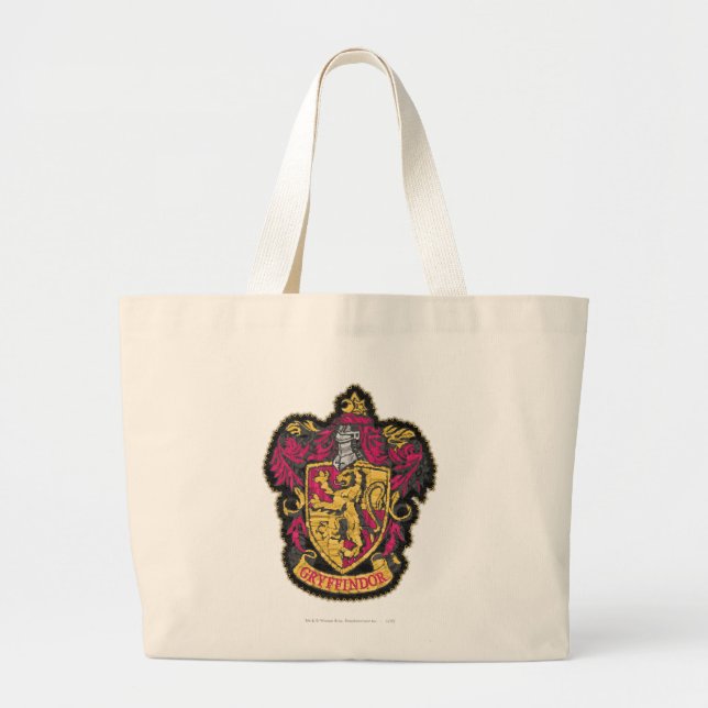 Harry Potter | Gryffindor House Wappen Jumbo Stoffbeutel (Vorne)