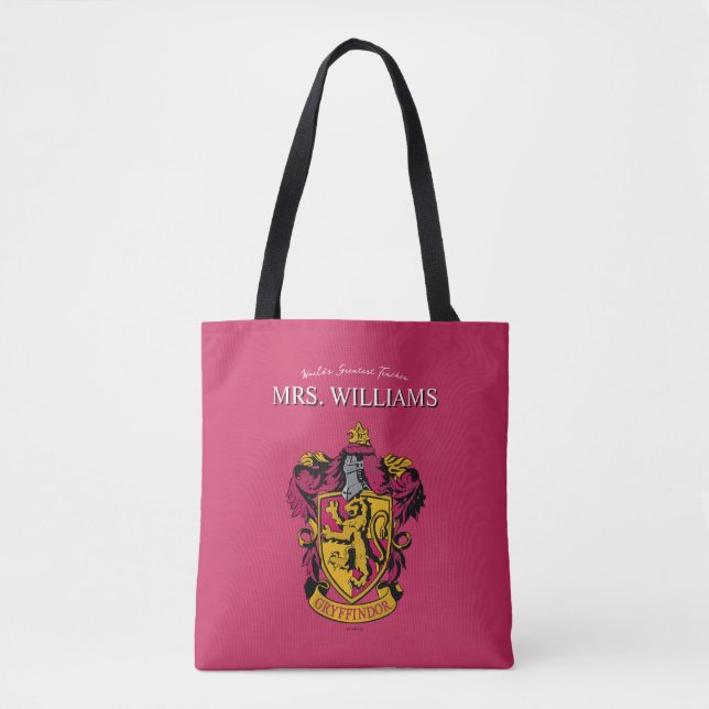 Harry Potter | Gryffindor Lehrer Personalisiert Tasche (Vorderseite)