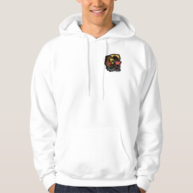 HARRY POTTER™ | GRYFFINDOR™ Leichtathletik-Abzeich Hoodie (Vorderseite)