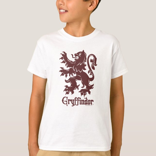 Harry Potter Gryffindor | Lion Graphic T-Shirt (Vorderseite)