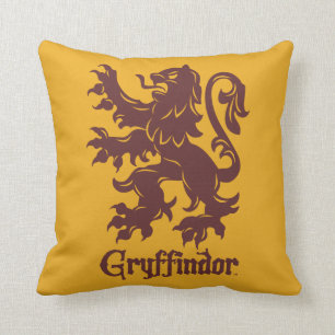 Harry Potter   Gryffindor Löwe Grafik Kissen
