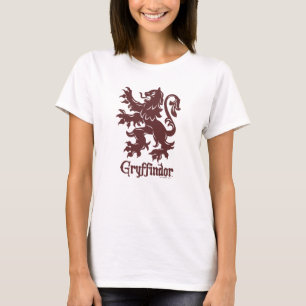 Harry Potter Gryffindor Löwe Grafik T-Shirt