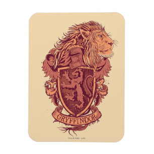 Harry Potter Gryffindor Löwenwappen Magnet