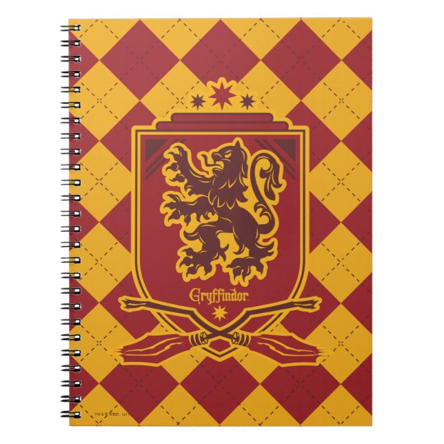 Harry Potter | Gryffindor QUIDDITCH™  Crest Notizblock (Vorderseite)