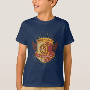 Harry Potter   Gryffindor QUIDDITCH � Kapitän Embl T-Shirt
