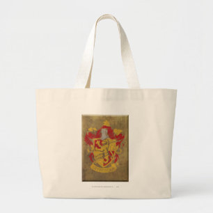 Harry Potter Gryffindor - Retro-Hauswappen Jumbo Stoffbeutel