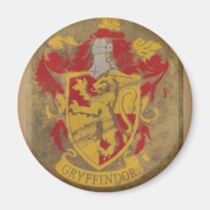 Harry Potter   Gryffindor - Retro-Hauswappen Magnet