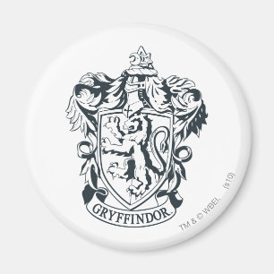 Harry Potter Gryffindor Stencil Sketch Magnet