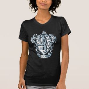 Harry Potter   Gryffindor-Wappen Blau T-Shirt
