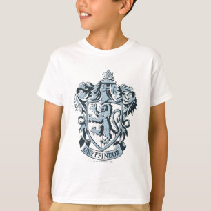 Harry Potter   Gryffindor-Wappen Blau T-Shirt