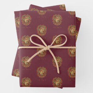 HARRY POTTER™   GRYFFINDOR™ Wappen Geschenkpapier Set