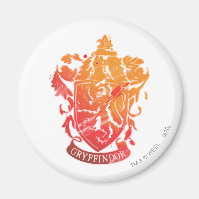 Harry Potter | Gryffindor-Wappen - geschichtet Magnet (Vorne)