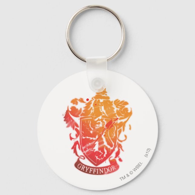 Harry Potter | Gryffindor-Wappen - geschichtet Schlüsselanhänger (Vorderseite)
