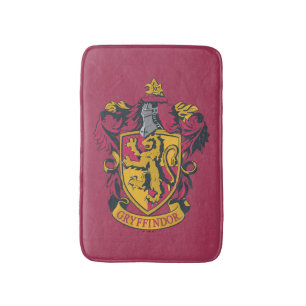 Harry Potter   Gryffindor Wappen Gold und Rot Badematte