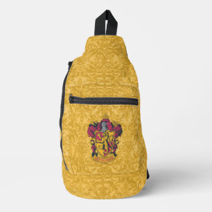 Harry Potter   Gryffindor Wappen Gold und Rot Crossbody Bag