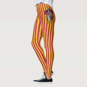 Harry Potter   Gryffindor Wappen Gold und Rot Leggings