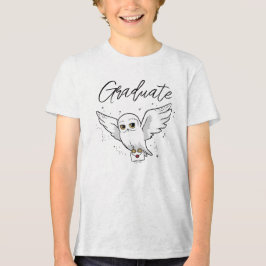 Harry Potter Hedwig Abschlussfeier Tri-Blend Shirt