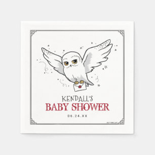 Harry Potter Hedwig-Baby-Shower Serviette