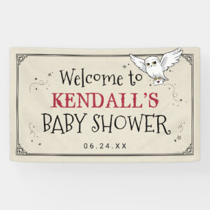 Harry Potter   Hedwig Babyparty Banner