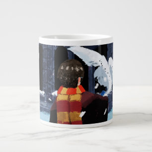 HARRY POTTER™ & Hedwig im Schnee Jumbo-Tasse