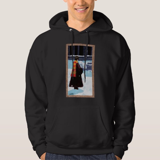 HARRY POTTER™ & Hedwig in HOGWARTS™ Hof Hoodie (Vorderseite)