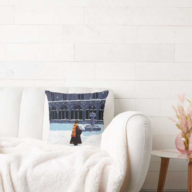 HARRY POTTER™ & Hedwig in HOGWARTS™ Hof Kissen (Liege)