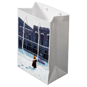 HARRY POTTER™ & Hedwig in HOGWARTS™ Hof Mittlere Geschenktüte